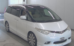 2008 Toyota Estima White 134,920 KM