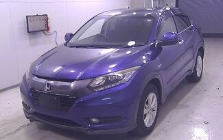 2014 Honda Vezel Blue 42,159 KM full