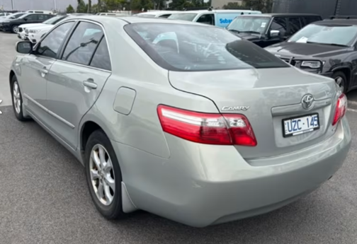 2007 Toyota Camry Silver 189,347 KM